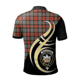 MacLachlan Weathered Tartan Polo Shirt - Believe In Me Style